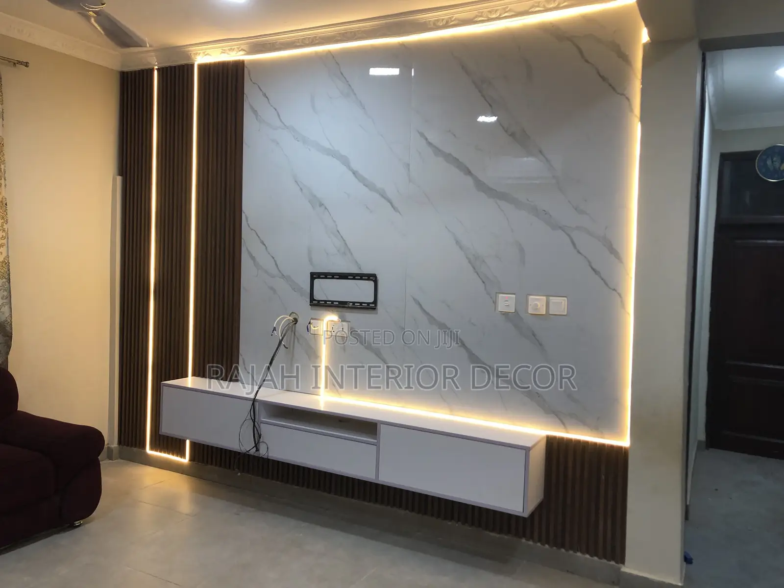 TV Unit With Console