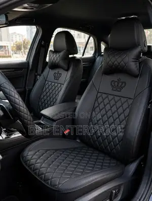 Crown Car Seat Covers- Grey/Black and Full Black