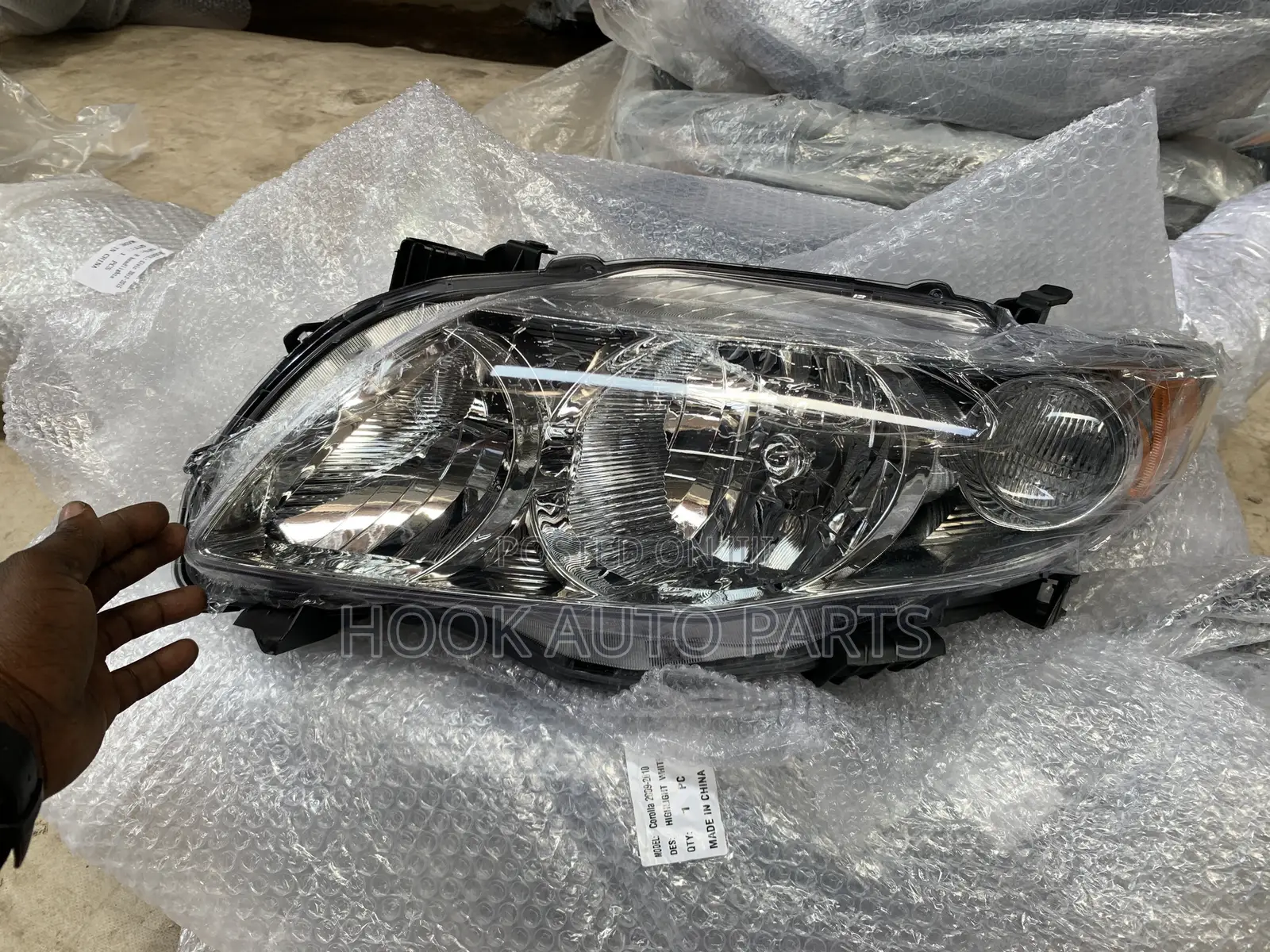 Toyota Corolla 2003, 2004, 2005, 2006, 2007, 2008, Headlights Pair