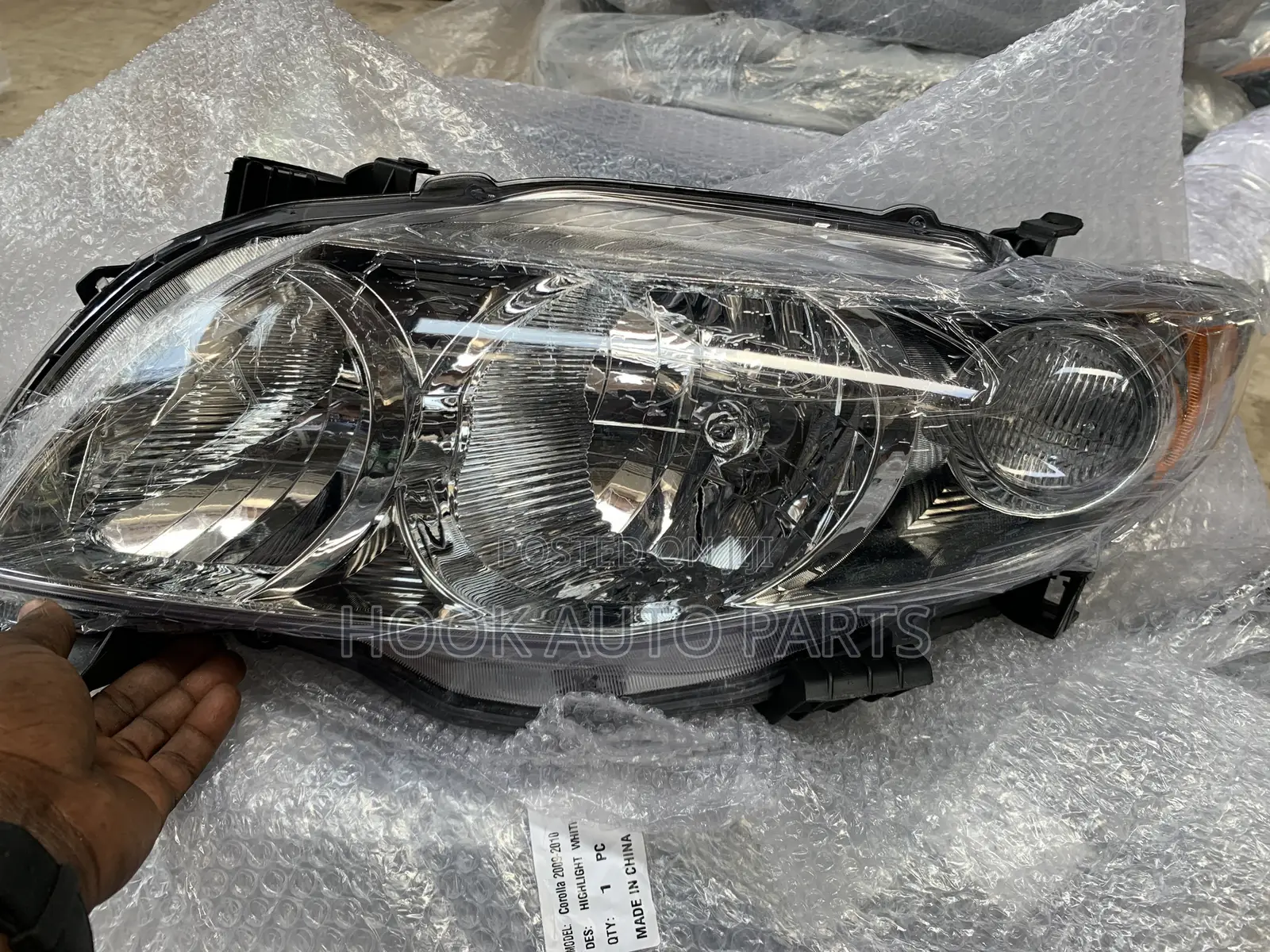Toyota Corolla 2003, 2004, 2005, 2006, 2007, 2008, Headlights Pair