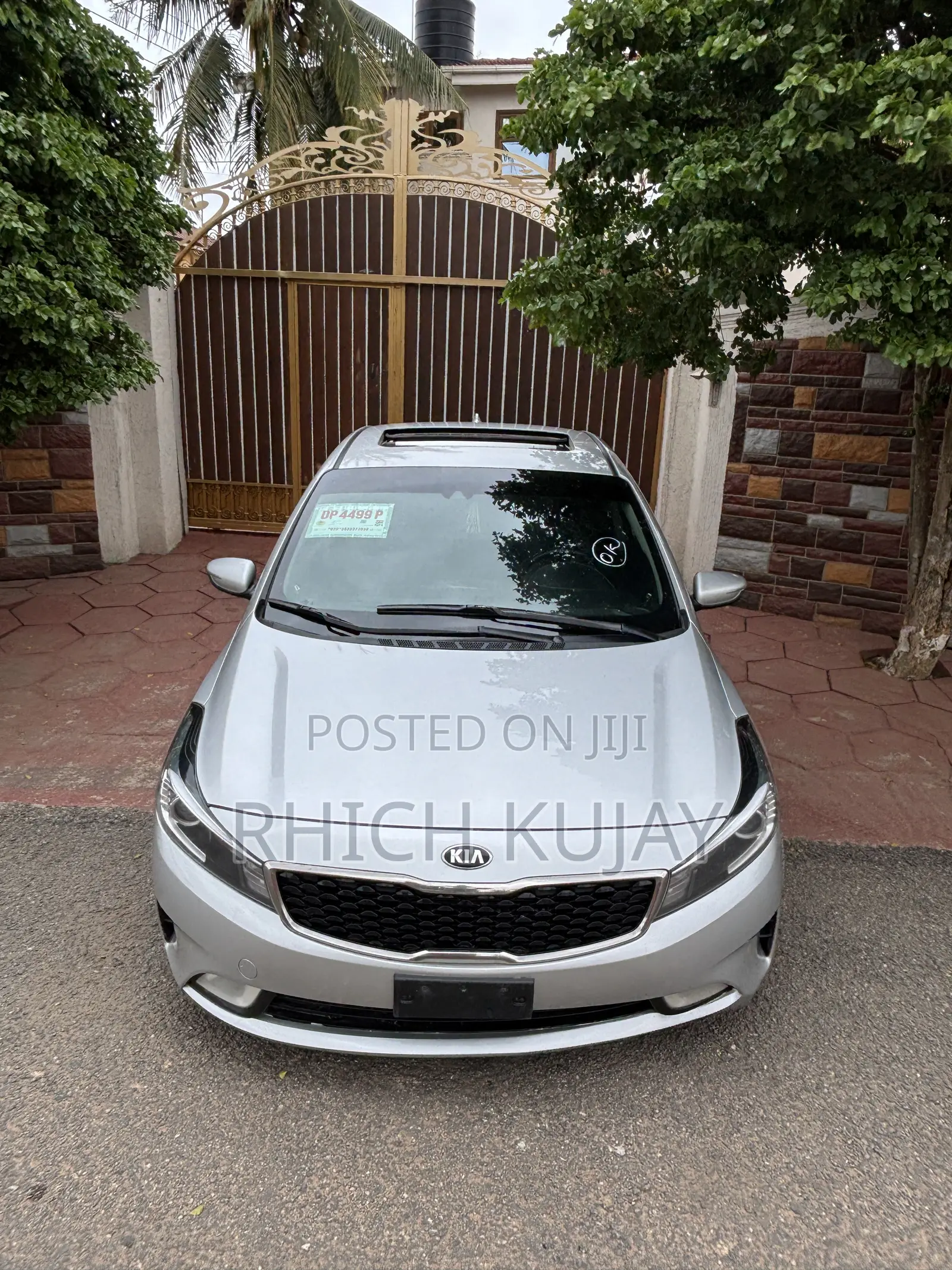 Kia Forte S Sedan 2017 Silver