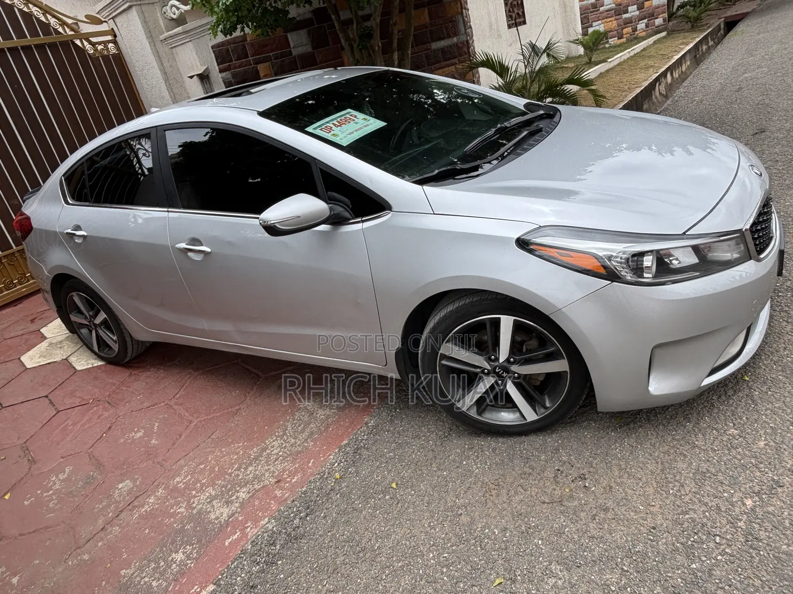 Kia Forte S Sedan 2017 Silver