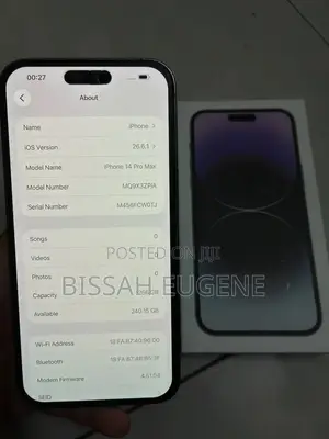 Apple iPhone 14 Pro Max 256 GB Purple