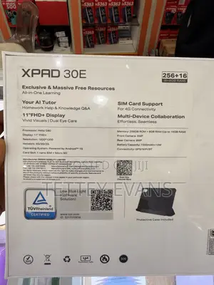 New Infinix Xpad 30E 128 GB Gray
