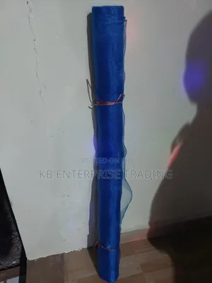 Heavy-Duty Blue Window Door Insect Screen Mesh Roll