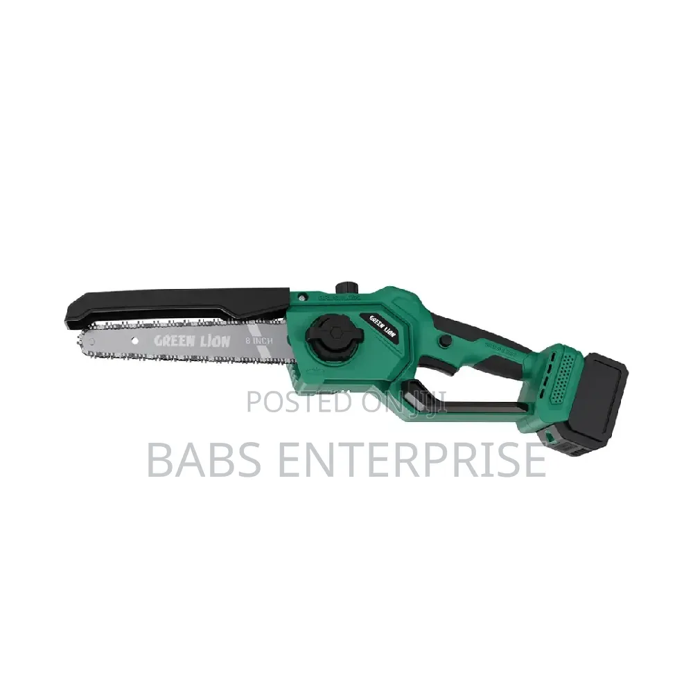 Green Lion GES-8 Brushless Cordless Electric Chainsaw – Green