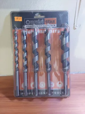 Ououisi Star Professional 5-Piece Auger Drill Bit Set