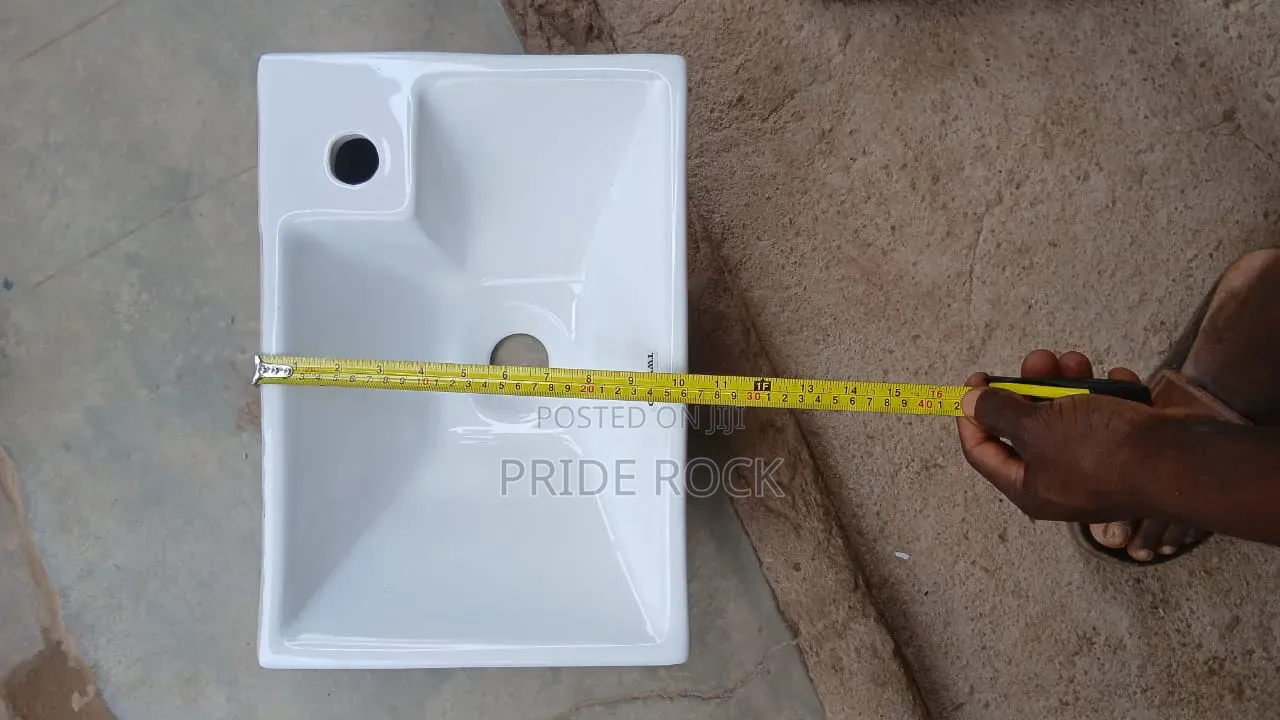 Small Size Basin With Tap Set