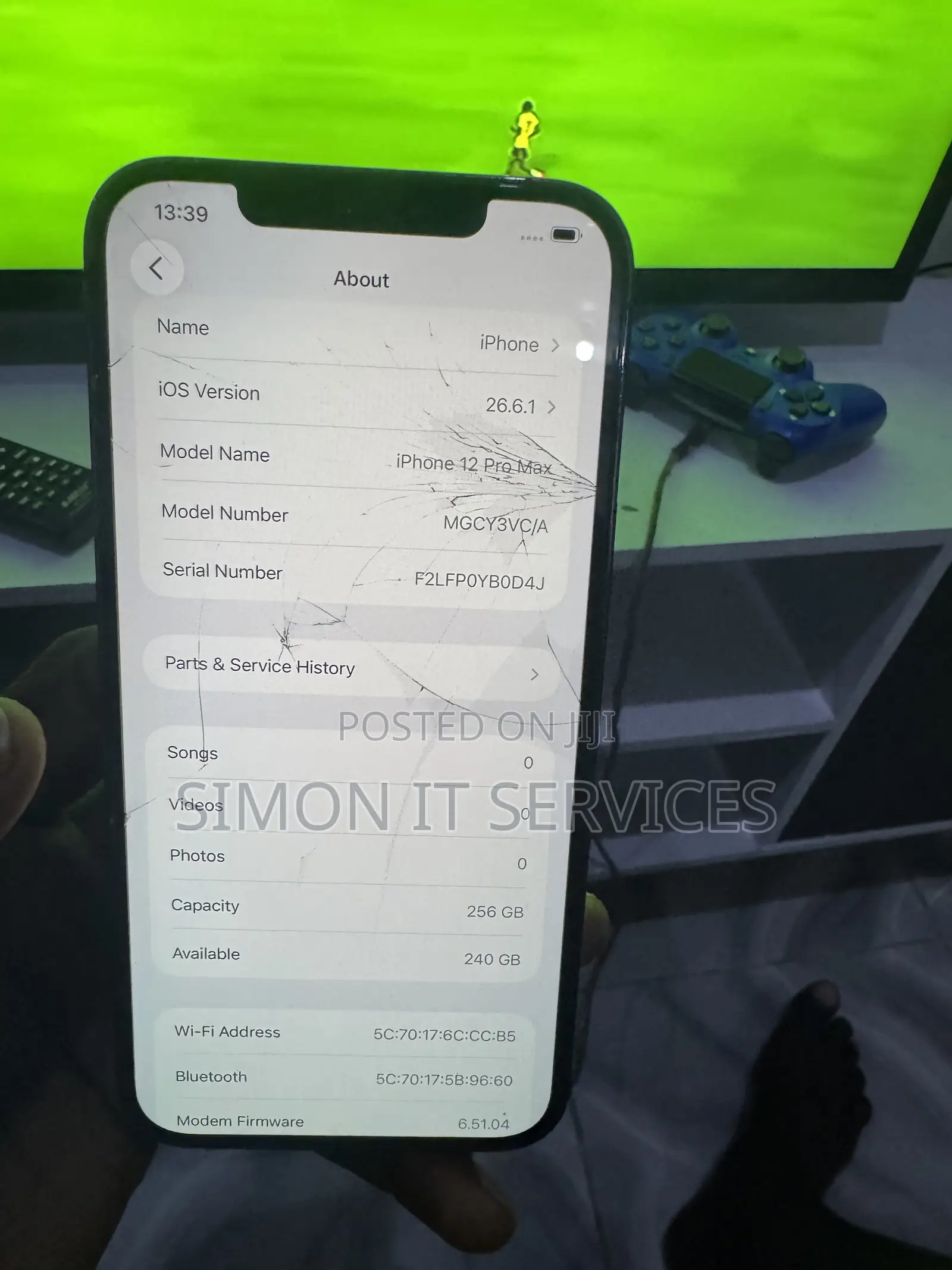 Apple iPhone 12 Pro Max 256 GB Black