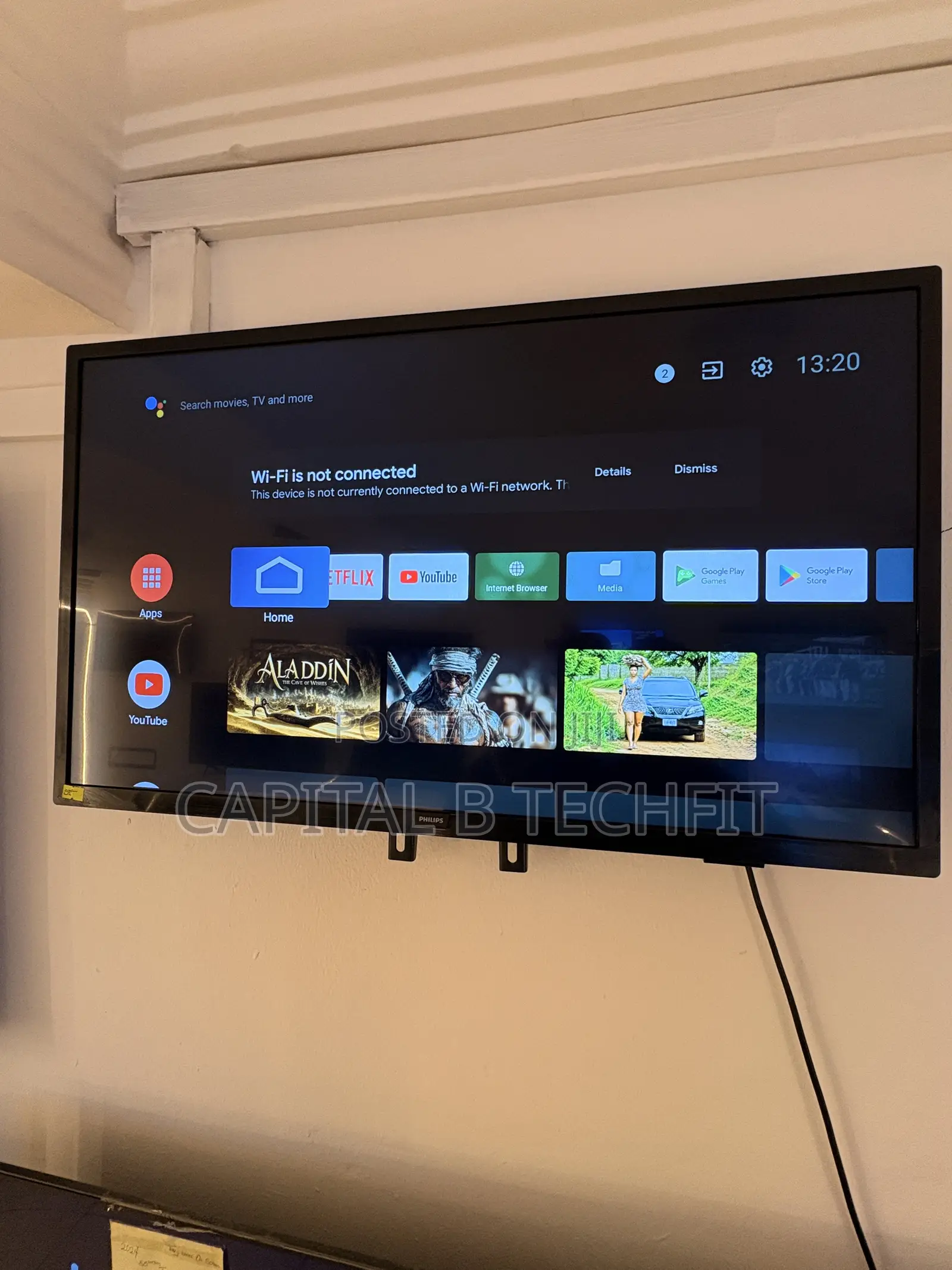 32inches Full Digital Satellite Android UHD HDR Smart Phillps TV