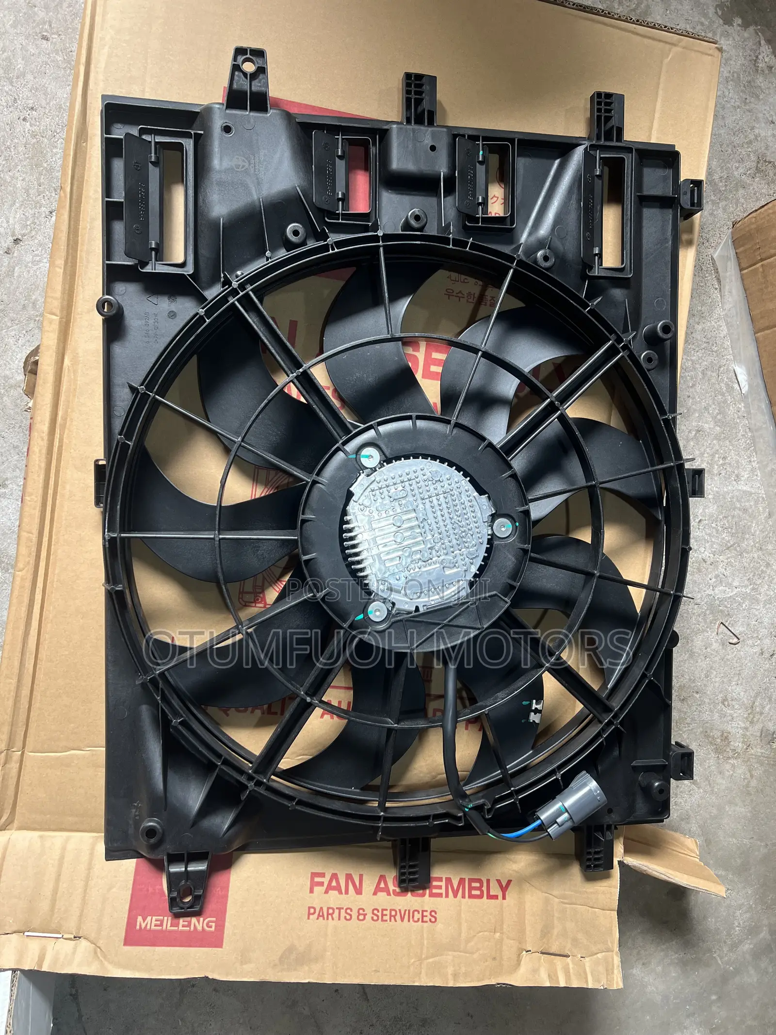 Chevrolet Equinox 2018 2019 2020 2021 2022 2023 2024 Cooling Fan