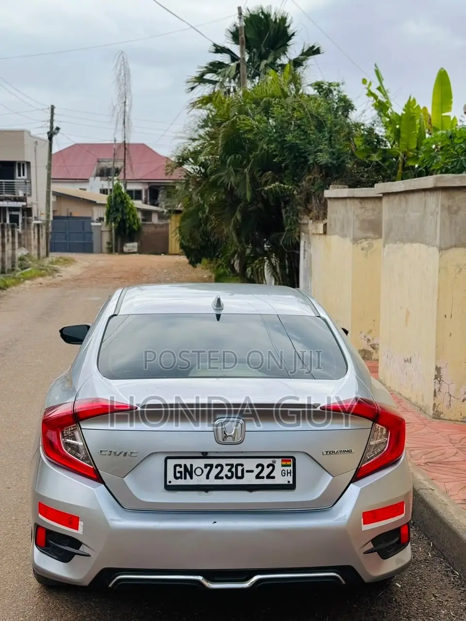 Honda Civic Touring 4dr Sedan (1.5L 4cyl) 2017 Silver