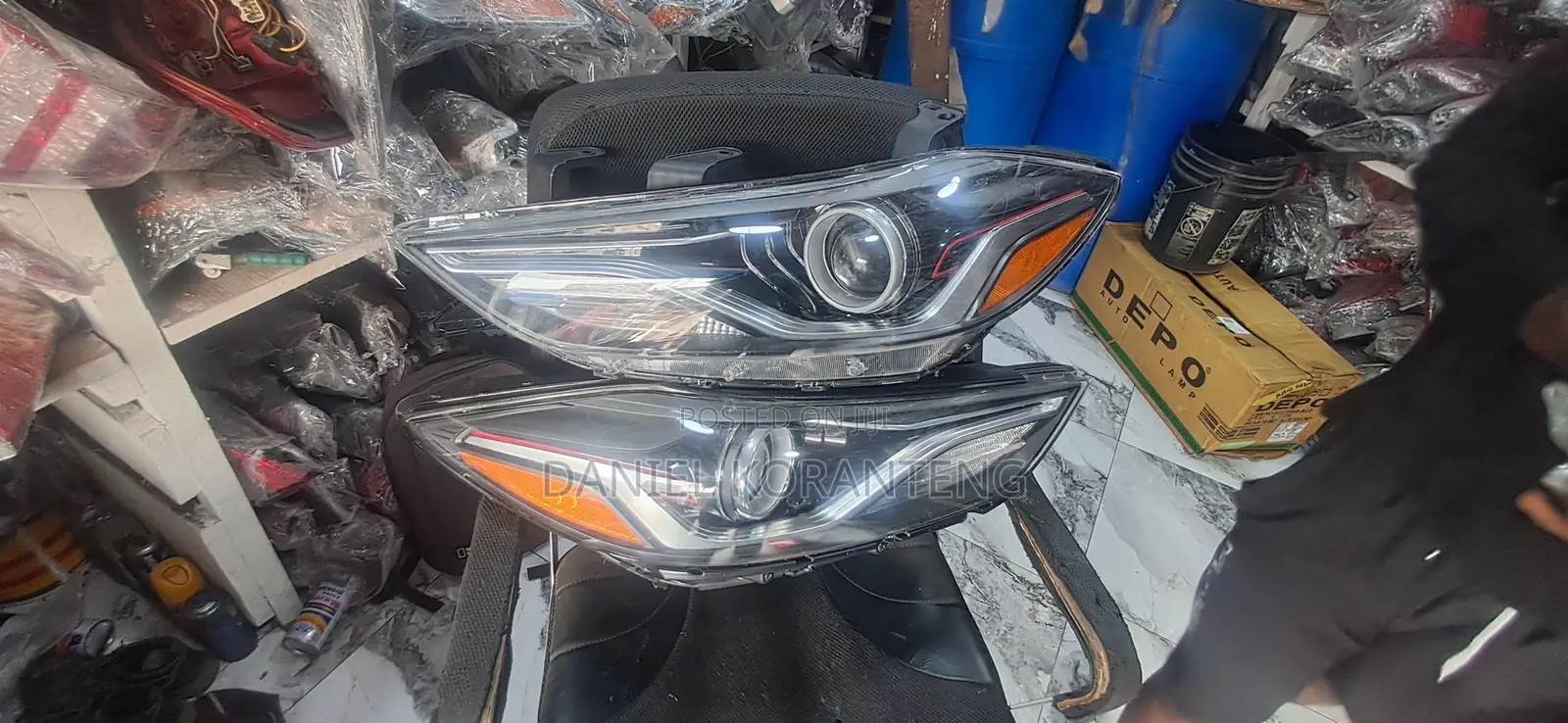 Hyundai Elantra 2017 Sports Headlight Pair