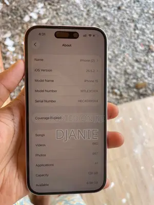 Apple iPhone 15 128 GB Pink
