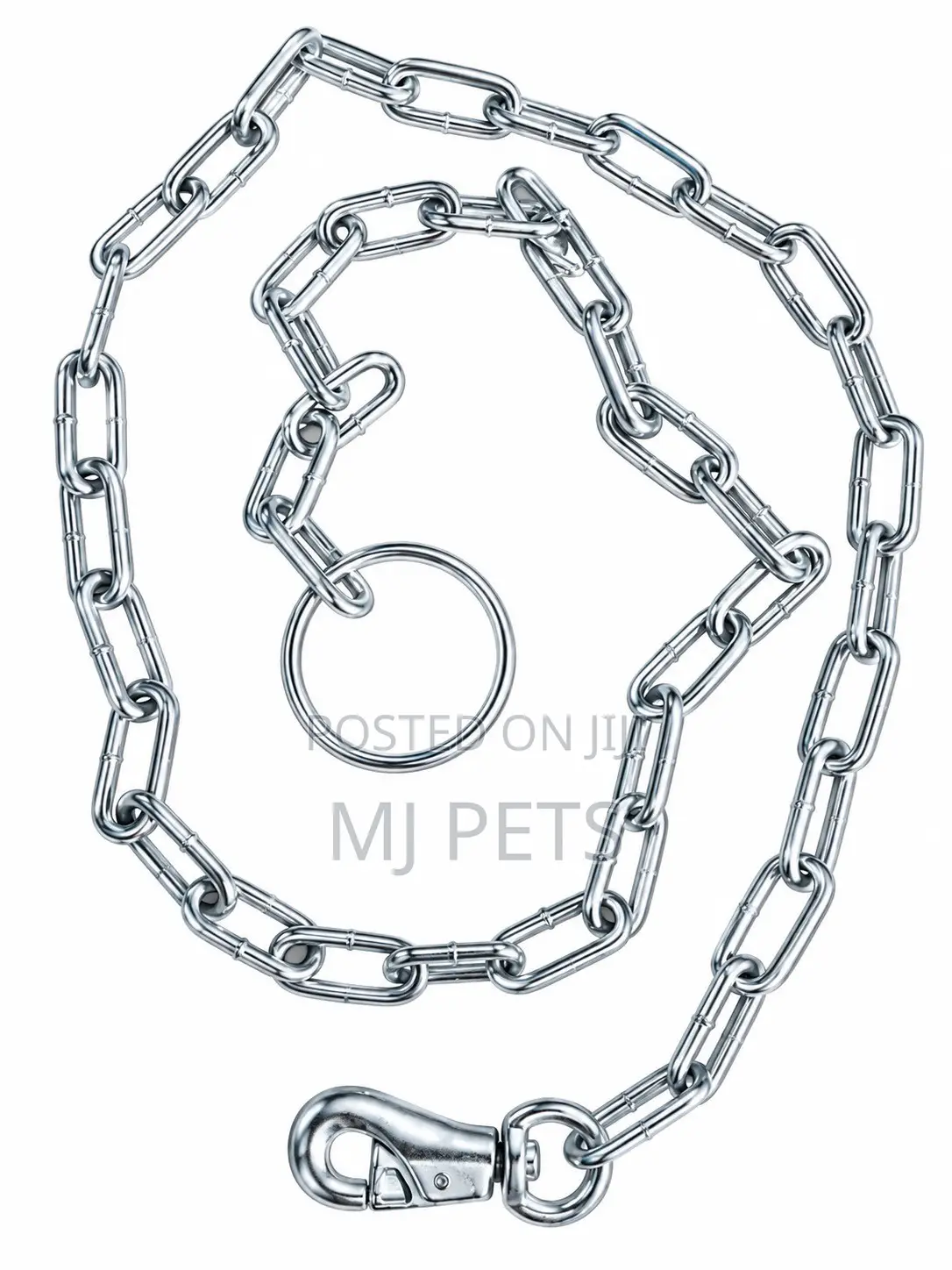 Ring Handle Pet Chain With Big Hook