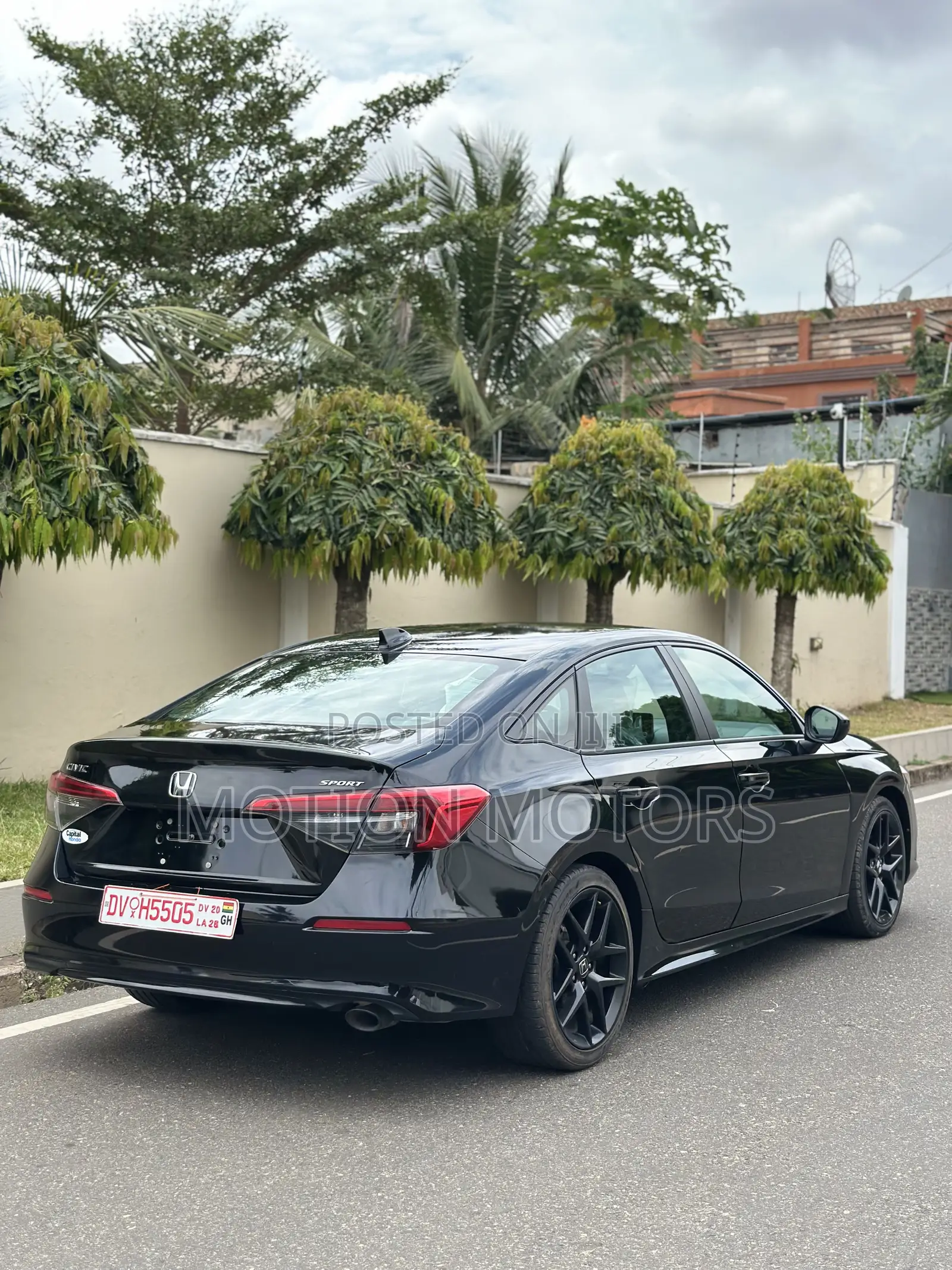 Honda Civic Sport 2022 Black