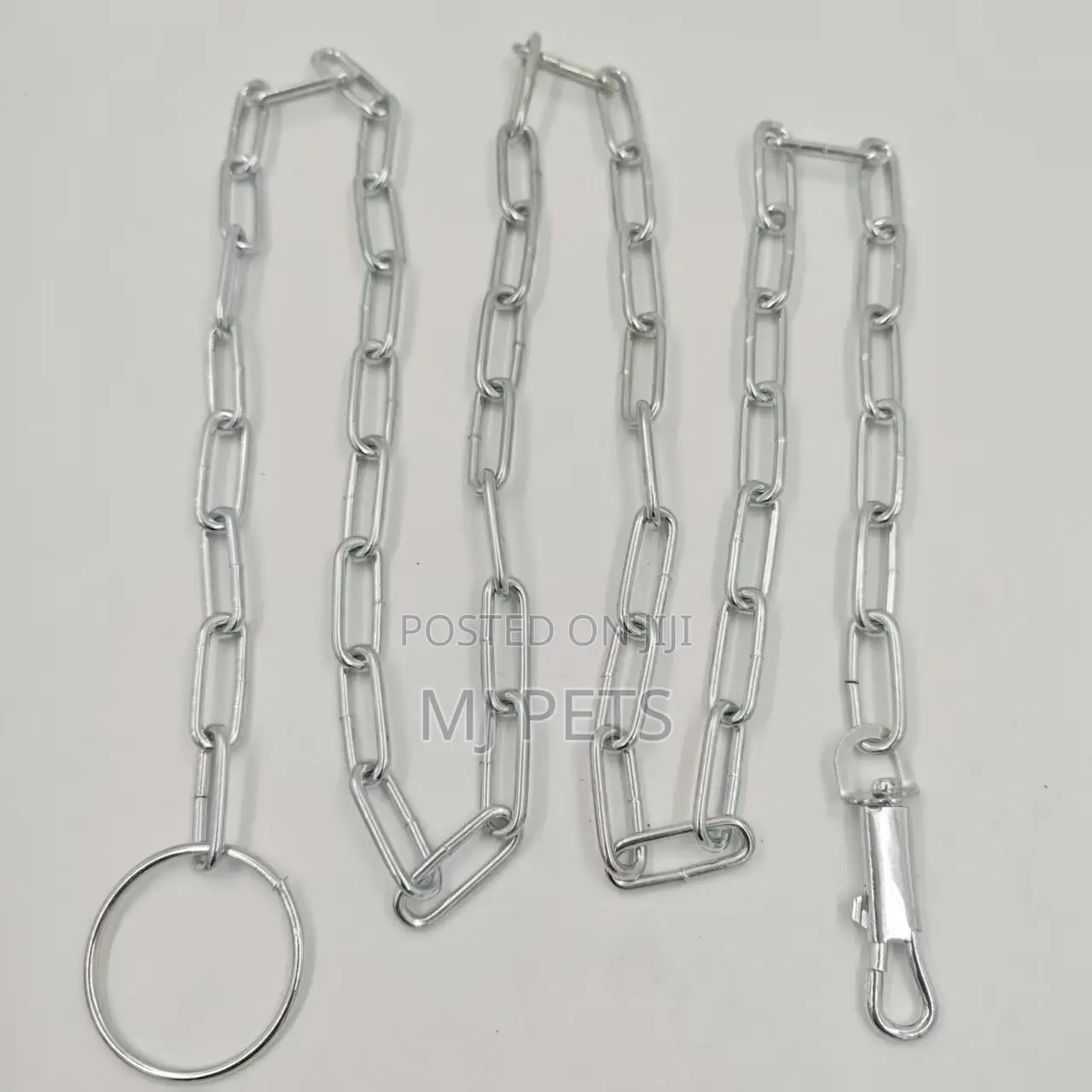 Ring Handle Pet Chain With Snag Hook