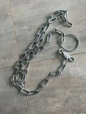 Ring Handle Pet Chain With Snag Hook