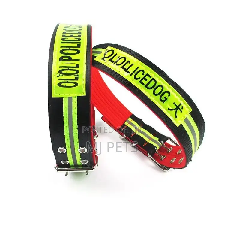 Nylon Police Dog Collar