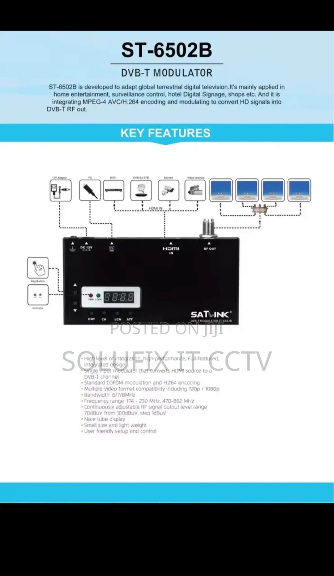 DSTV Stations Network for Hotels, Hospitals and Schools