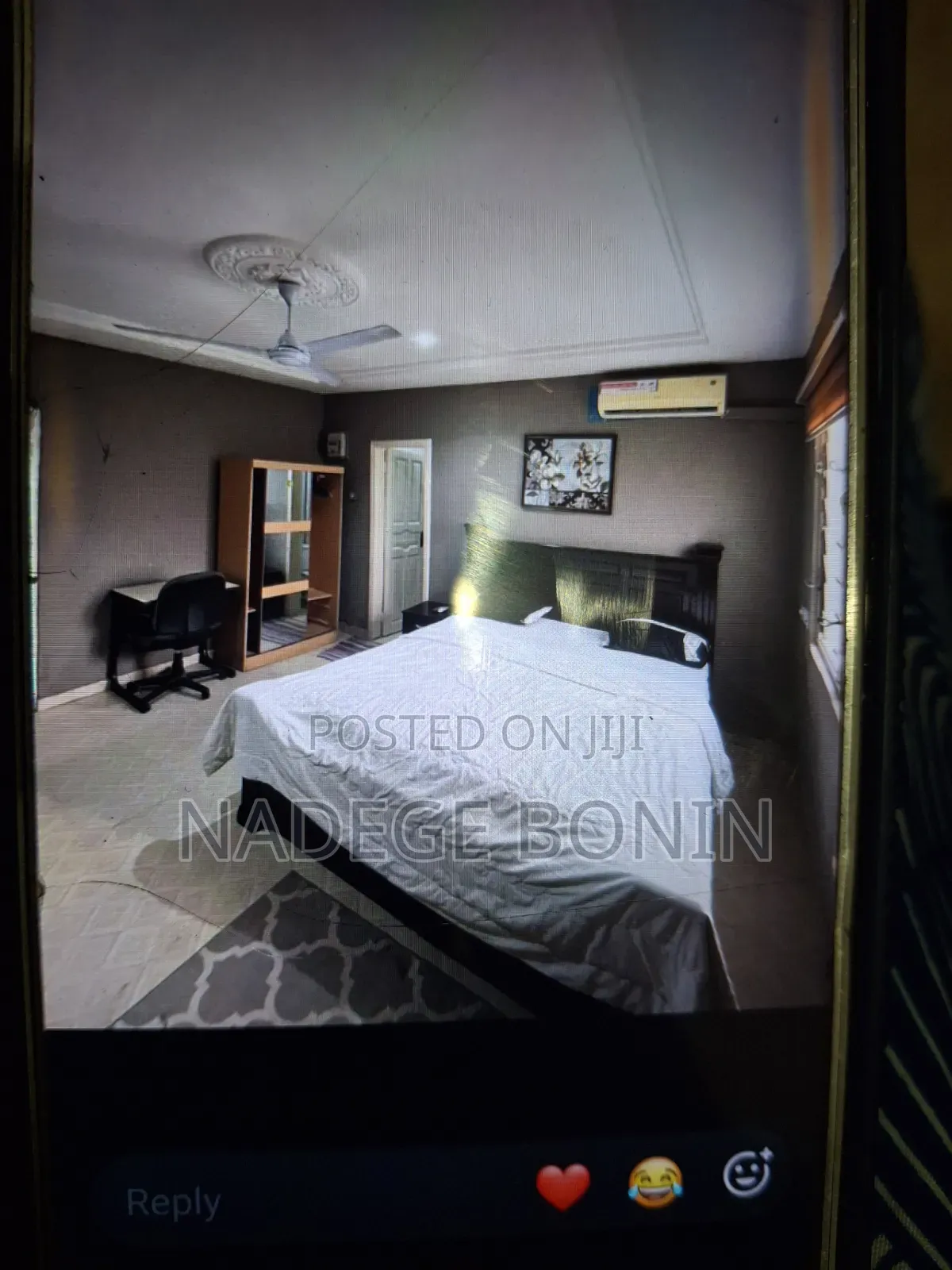 Furnished 1bdrm Apartment in Charles Residences, New Site for rent
