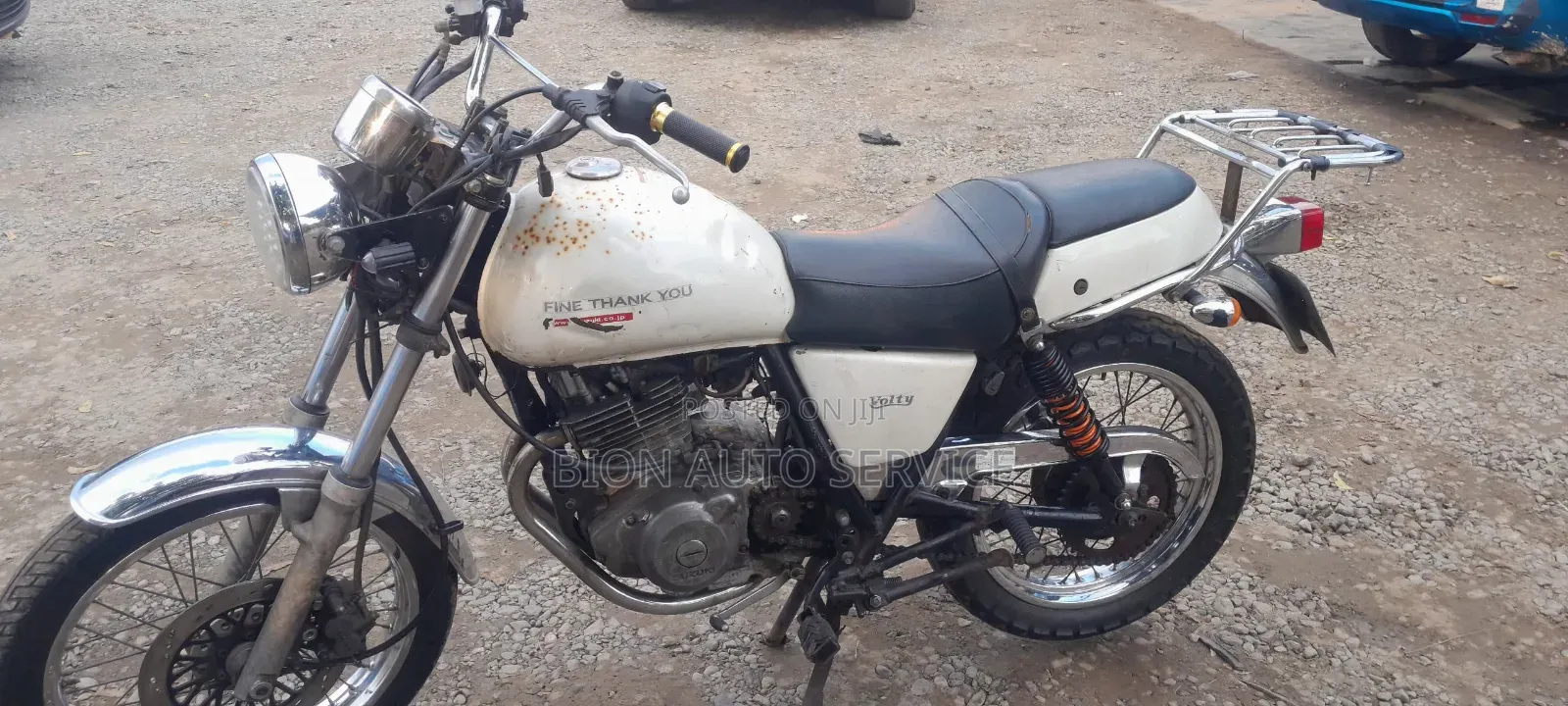 Suzuki GN 125-2 2021 White