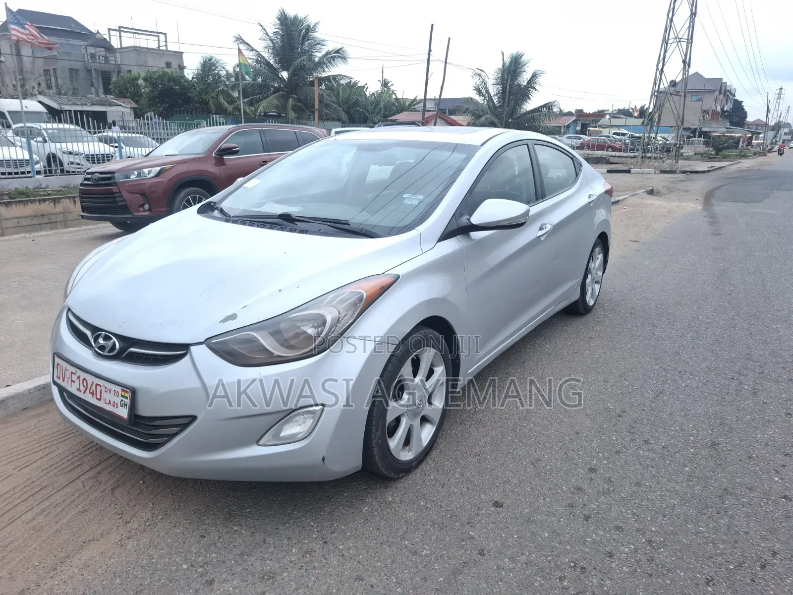 Hyundai Elantra GLS Sedan FWD (1.8L 4cyl 6M) 2013 Silver