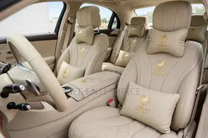 Hong Kong Complete Seat Covers-All Beige and Beige/Black -5 Seater Set