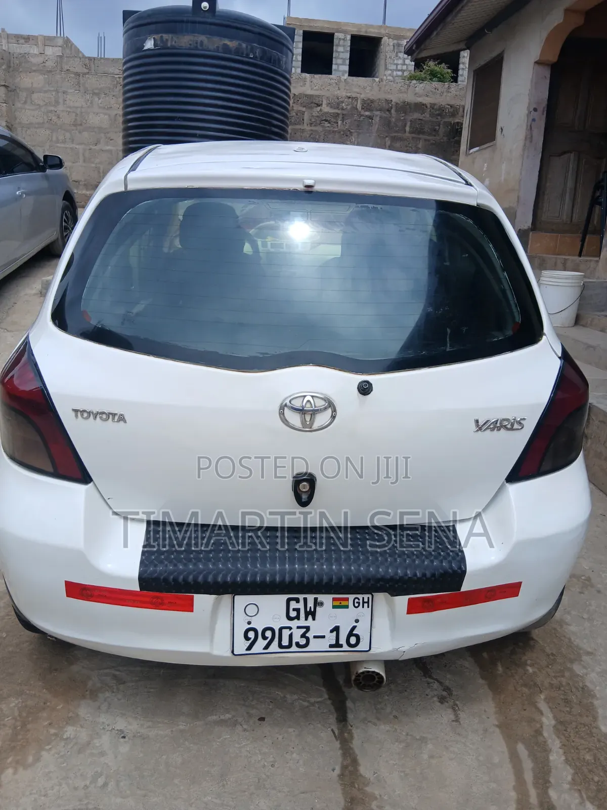 Toyota Yaris 2009 White
