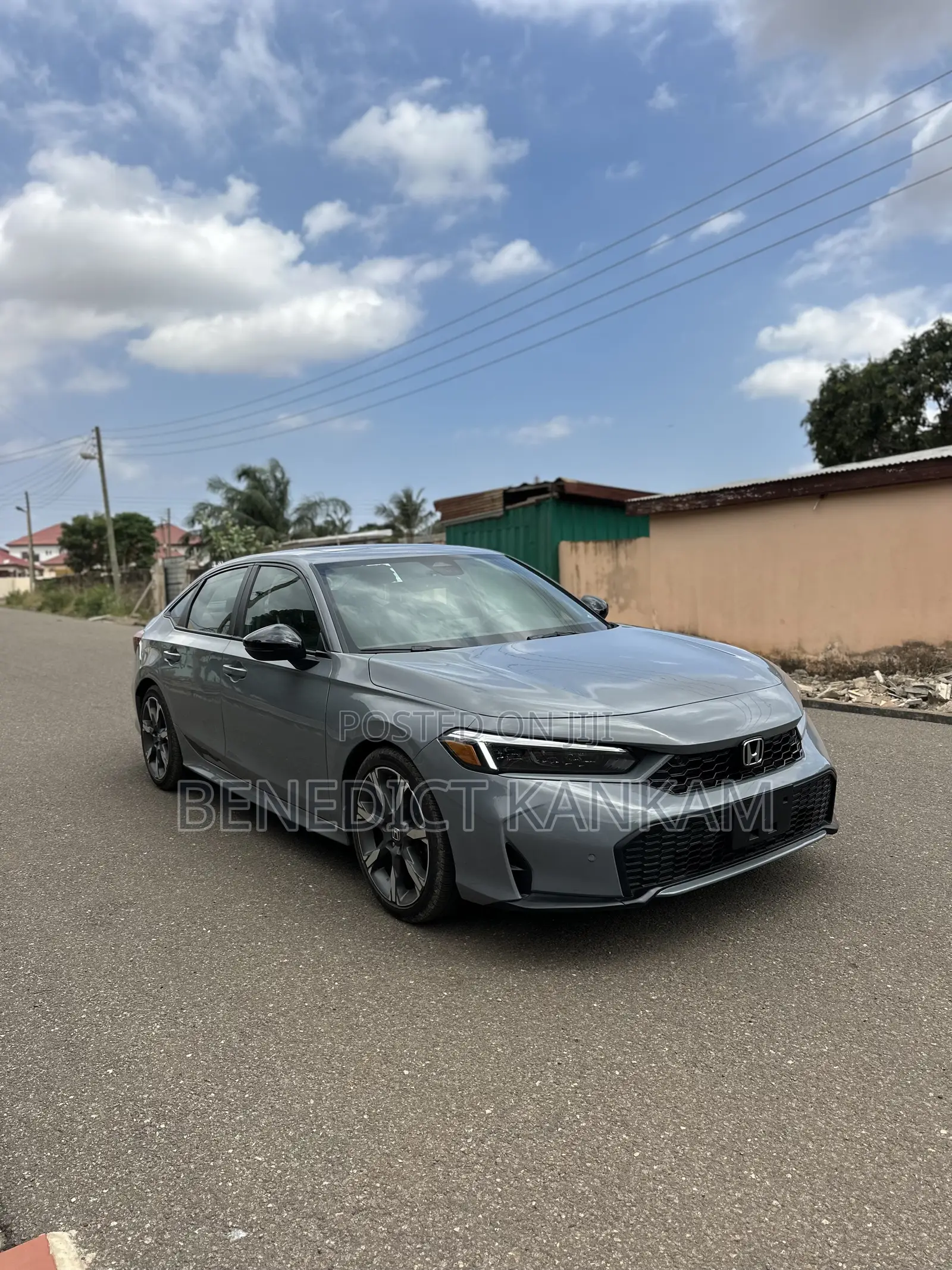 Honda Civic Sport Touring Hybrid Sedan 2026 Gray
