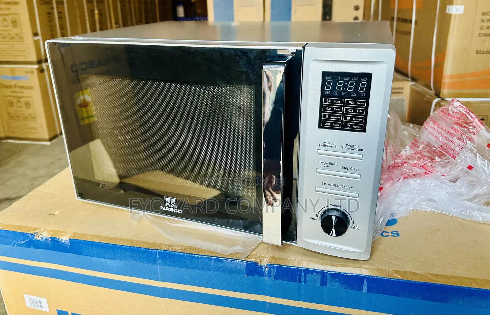 Highest Model Nasco 36liters Digital Microwave With Grill