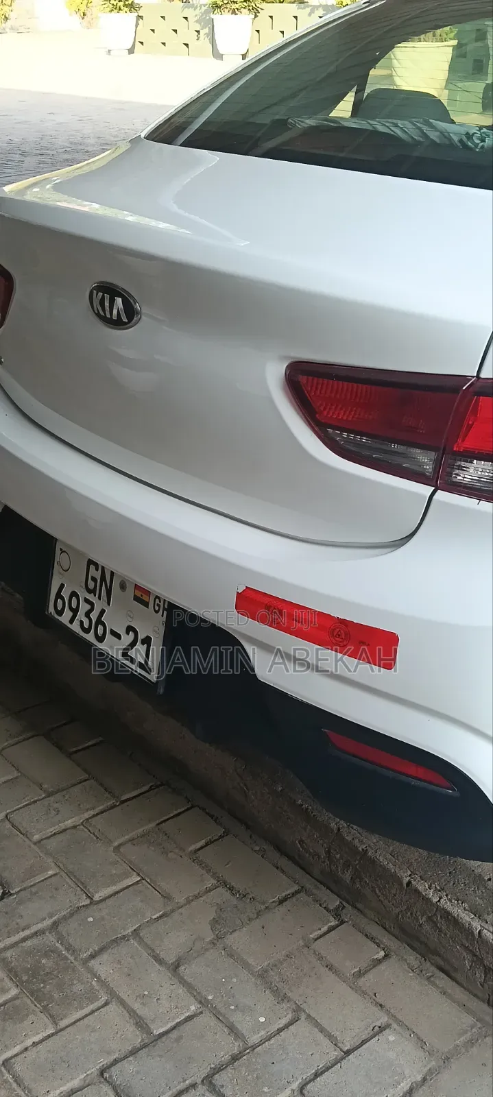 Kia Rio S Sedan 2018 White