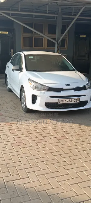 Kia Rio S Sedan 2018 White