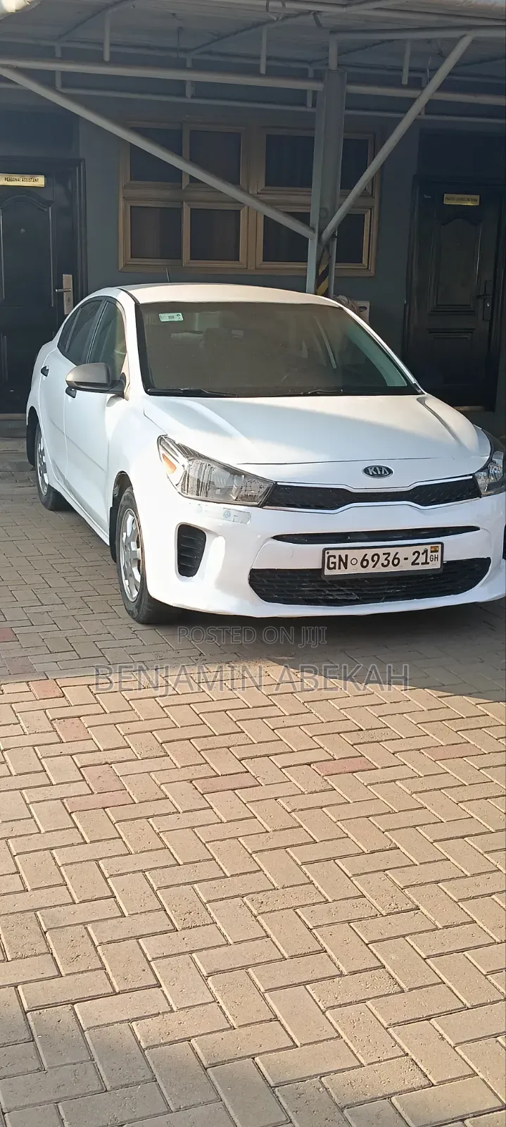 Kia Rio S Sedan 2018 White