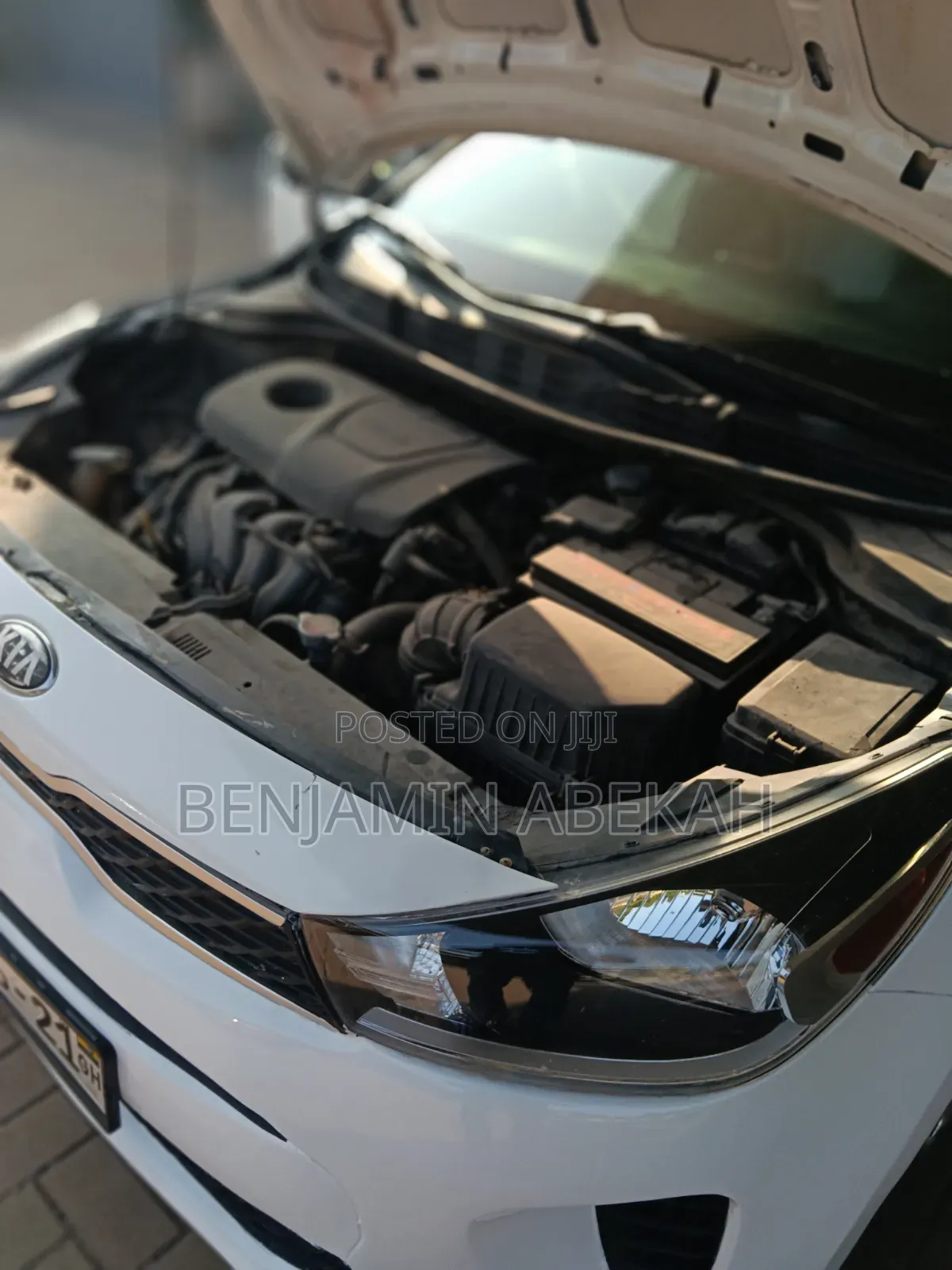 Kia Rio S Sedan 2018 White
