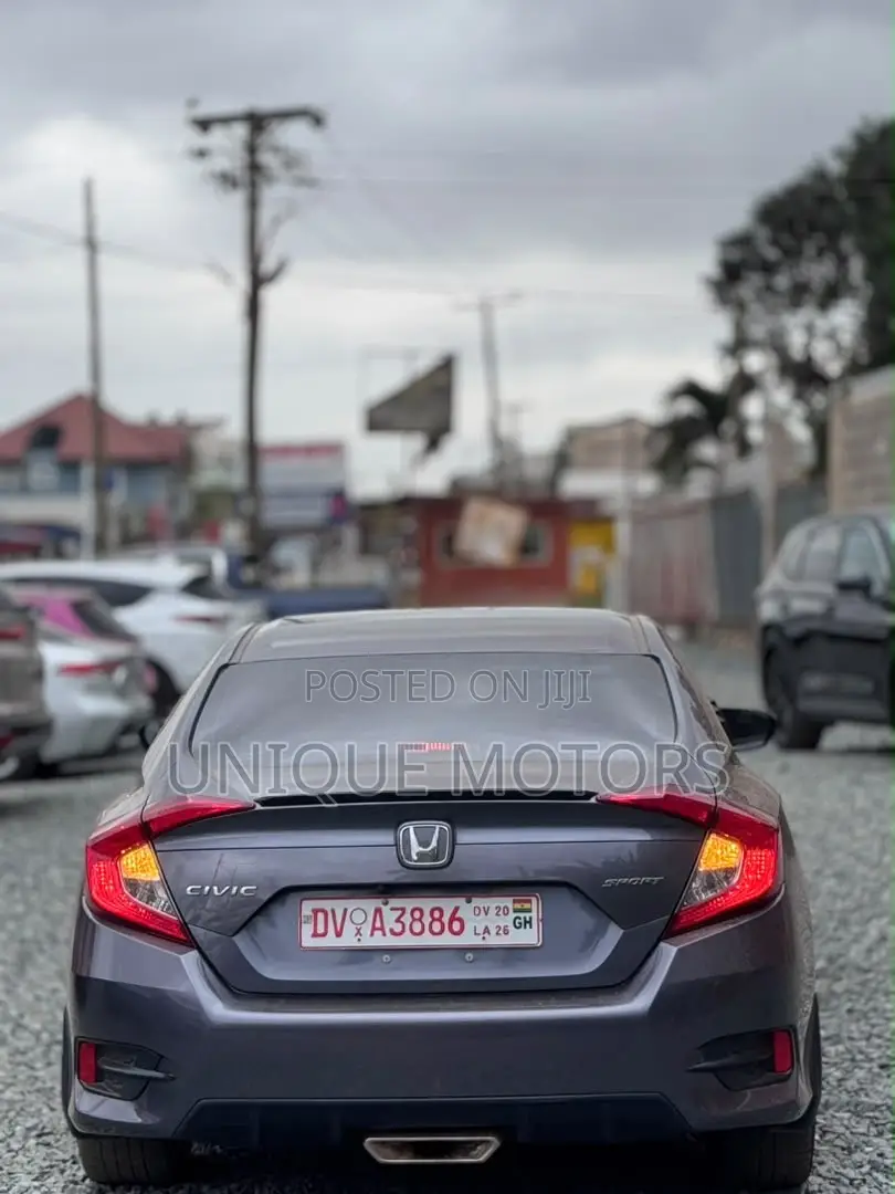 Honda Civic Sport Sedan 2020 Gray