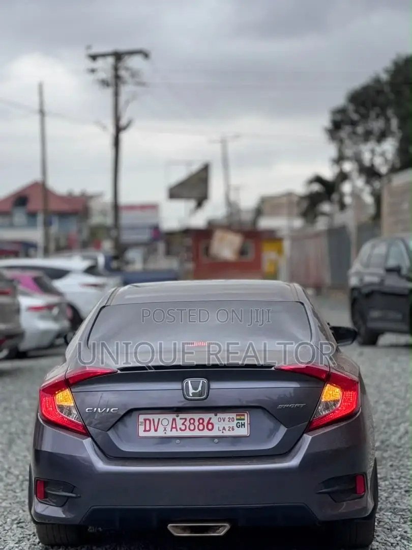Honda Civic Sport Sedan 2020 Gray
