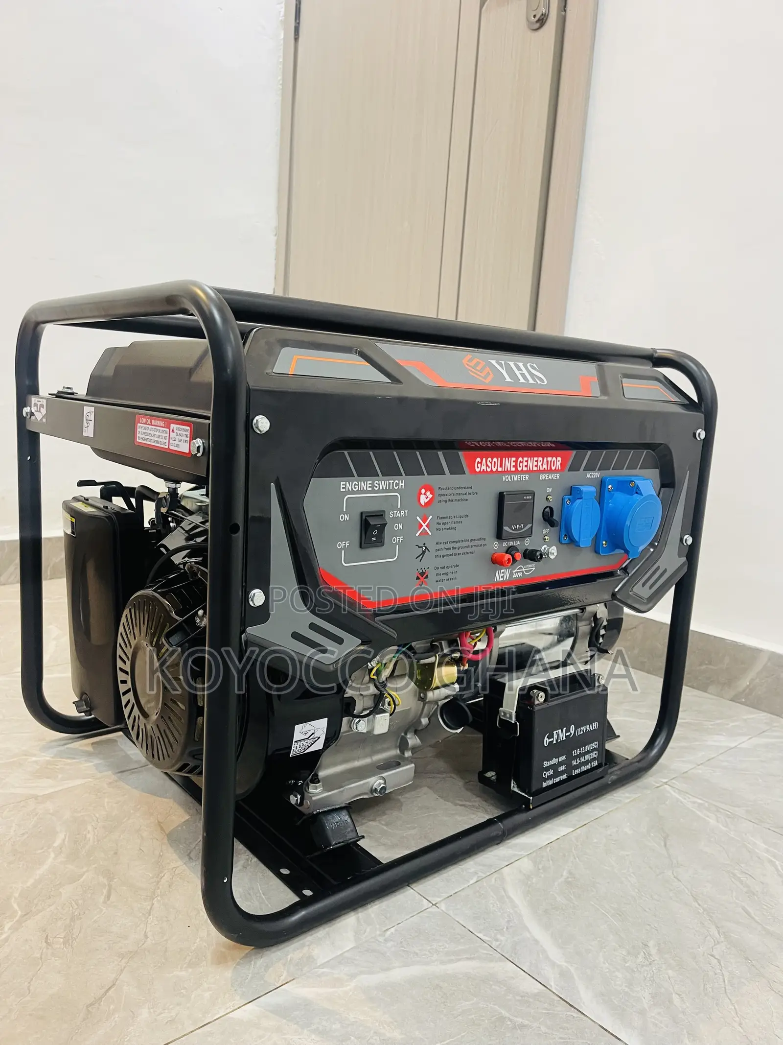 YHS Powerful Gasoline Generator – Electric Start | Brand New