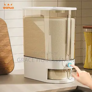 Transparent Rice Container