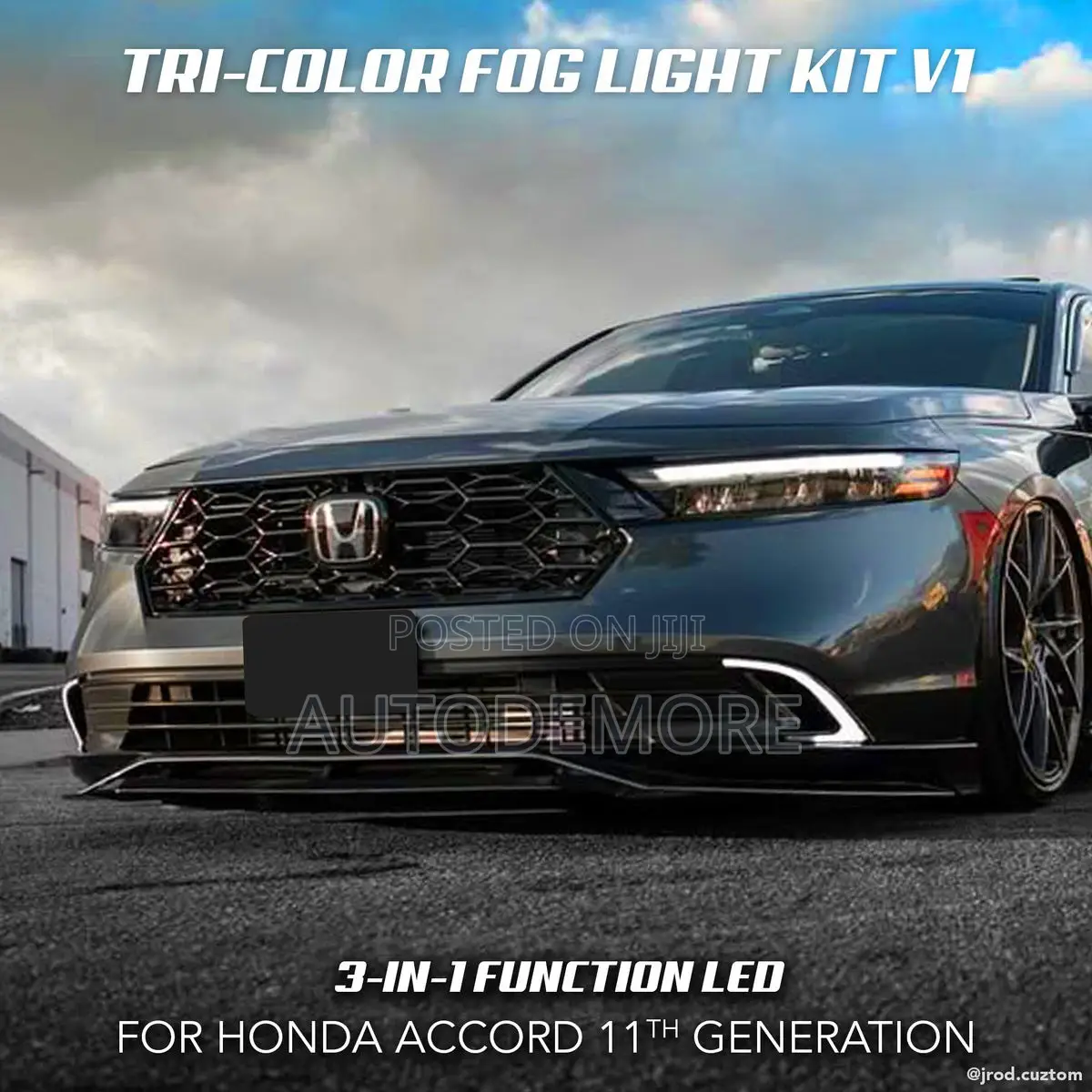 Honda Accord 2023 Foglight Led Type