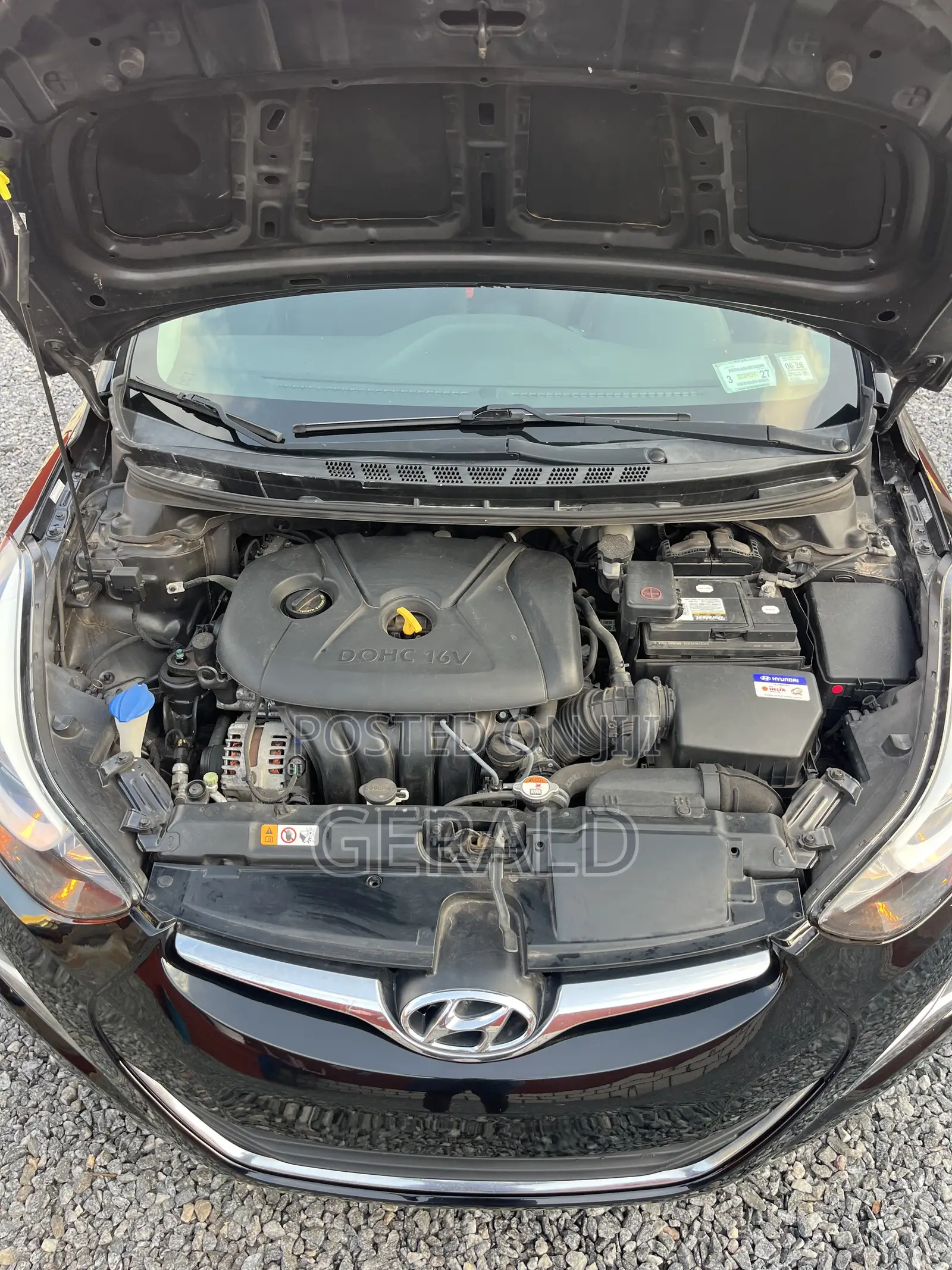 Hyundai Elantra 2016 Black
