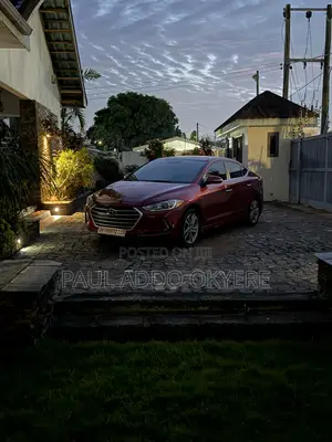 Hyundai Elantra Limited Sedan FWD (2.0L 4cyl 6A) 2017 Red