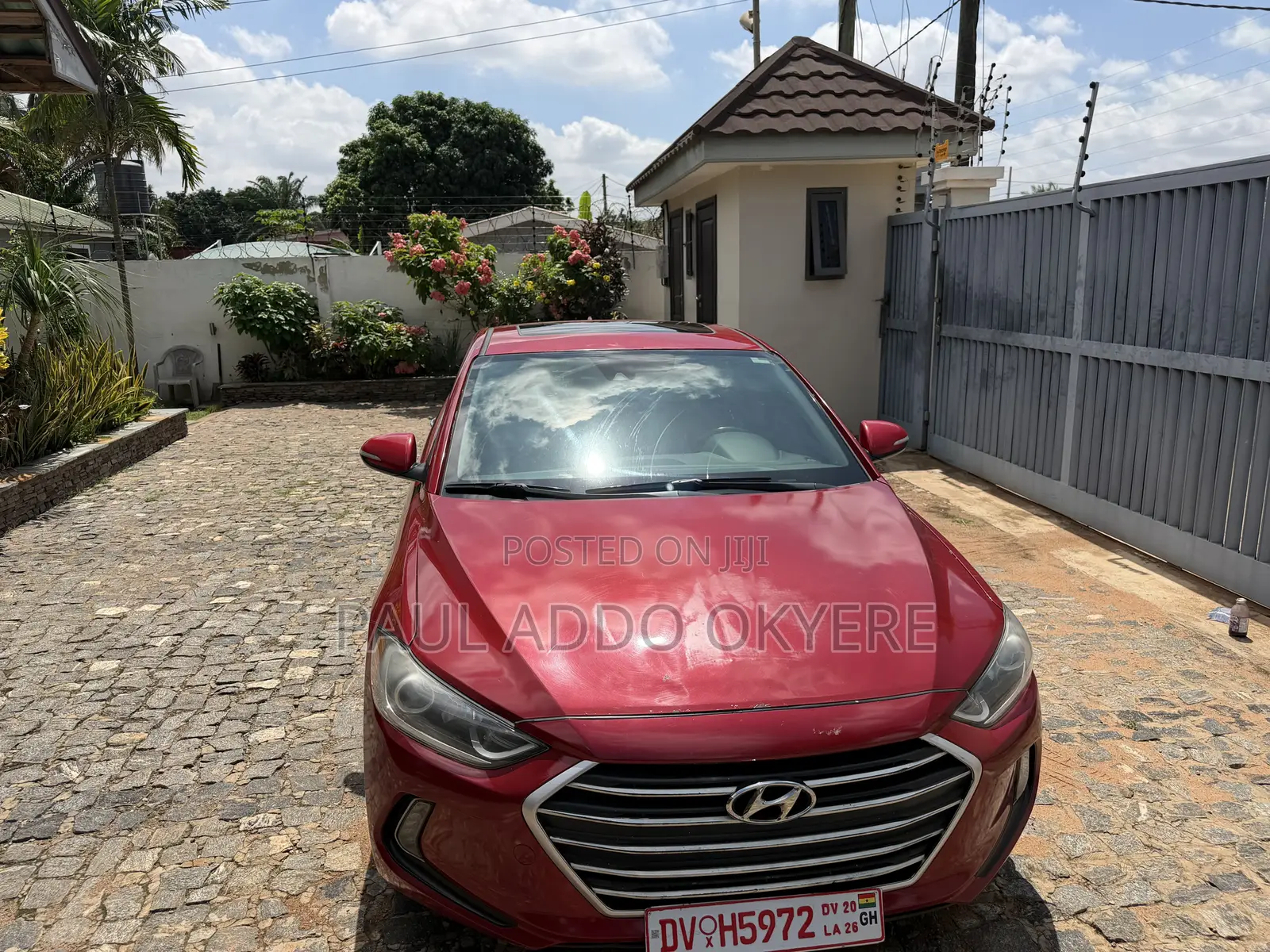 Hyundai Elantra Limited Sedan FWD (2.0L 4cyl 6A) 2017 Red