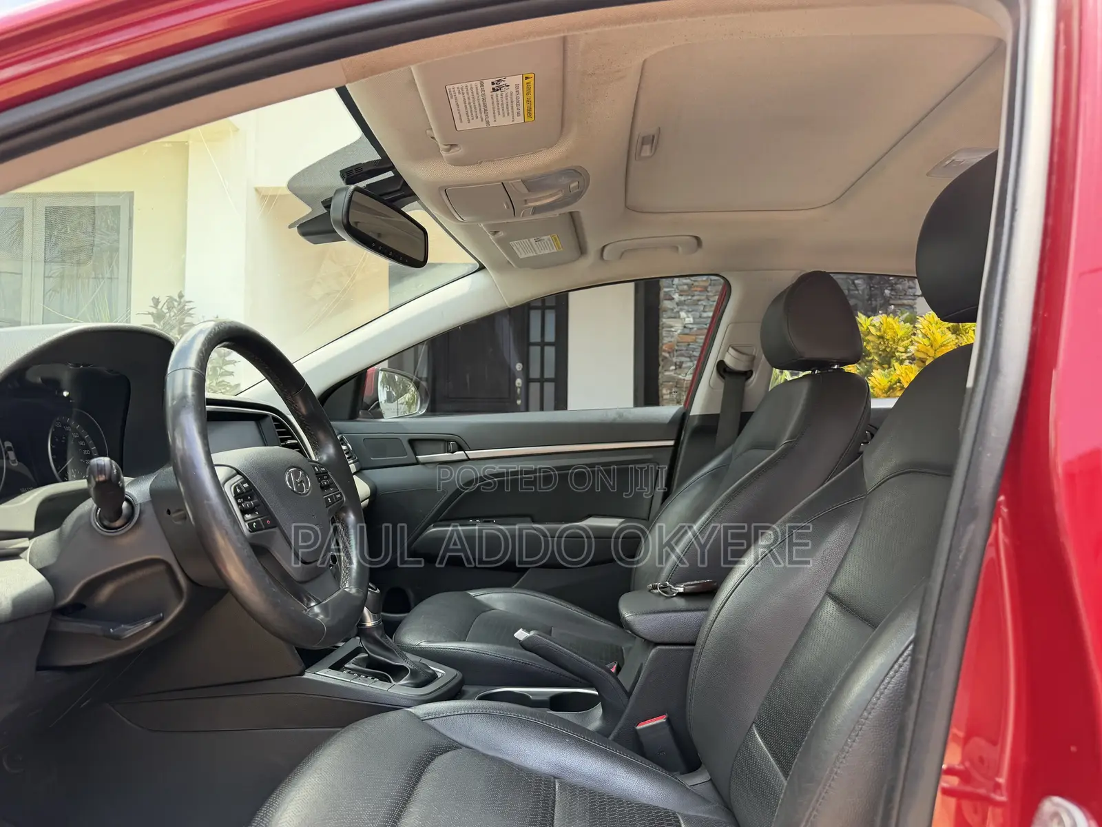 Hyundai Elantra Limited Sedan FWD (2.0L 4cyl 6A) 2017 Red