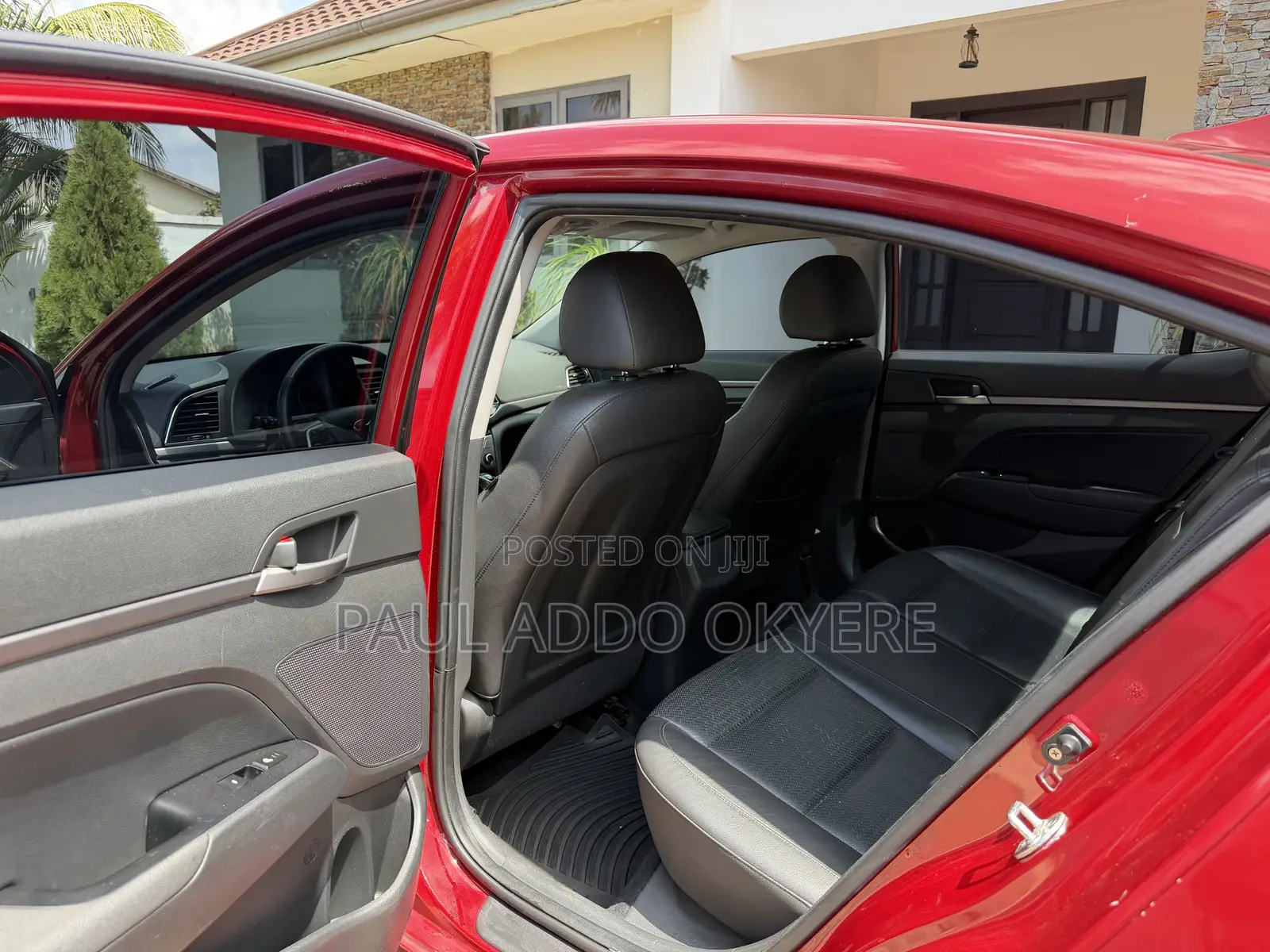 Hyundai Elantra Limited Sedan FWD (2.0L 4cyl 6A) 2017 Red