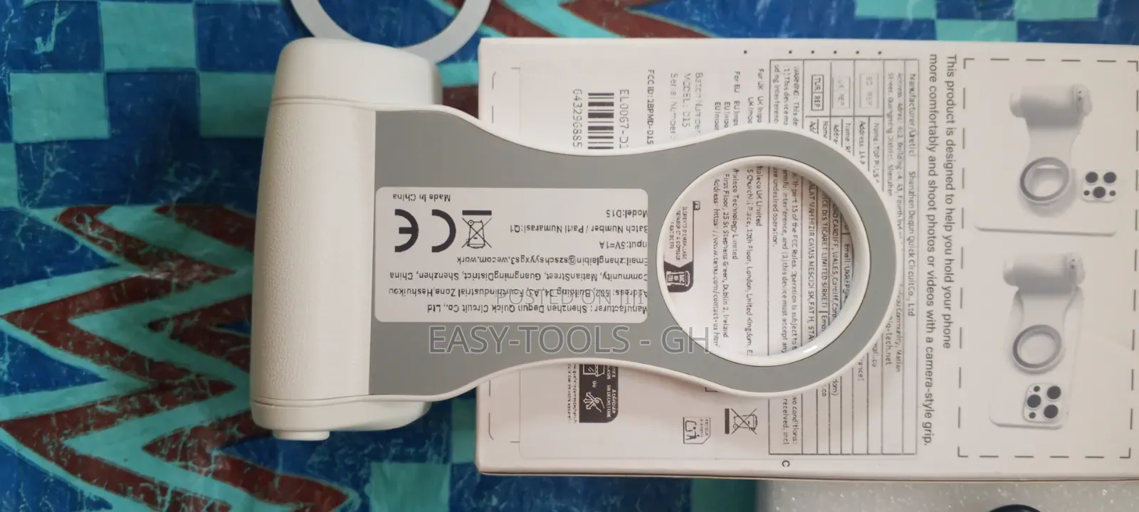Magnetic Phone Camera Grip D15