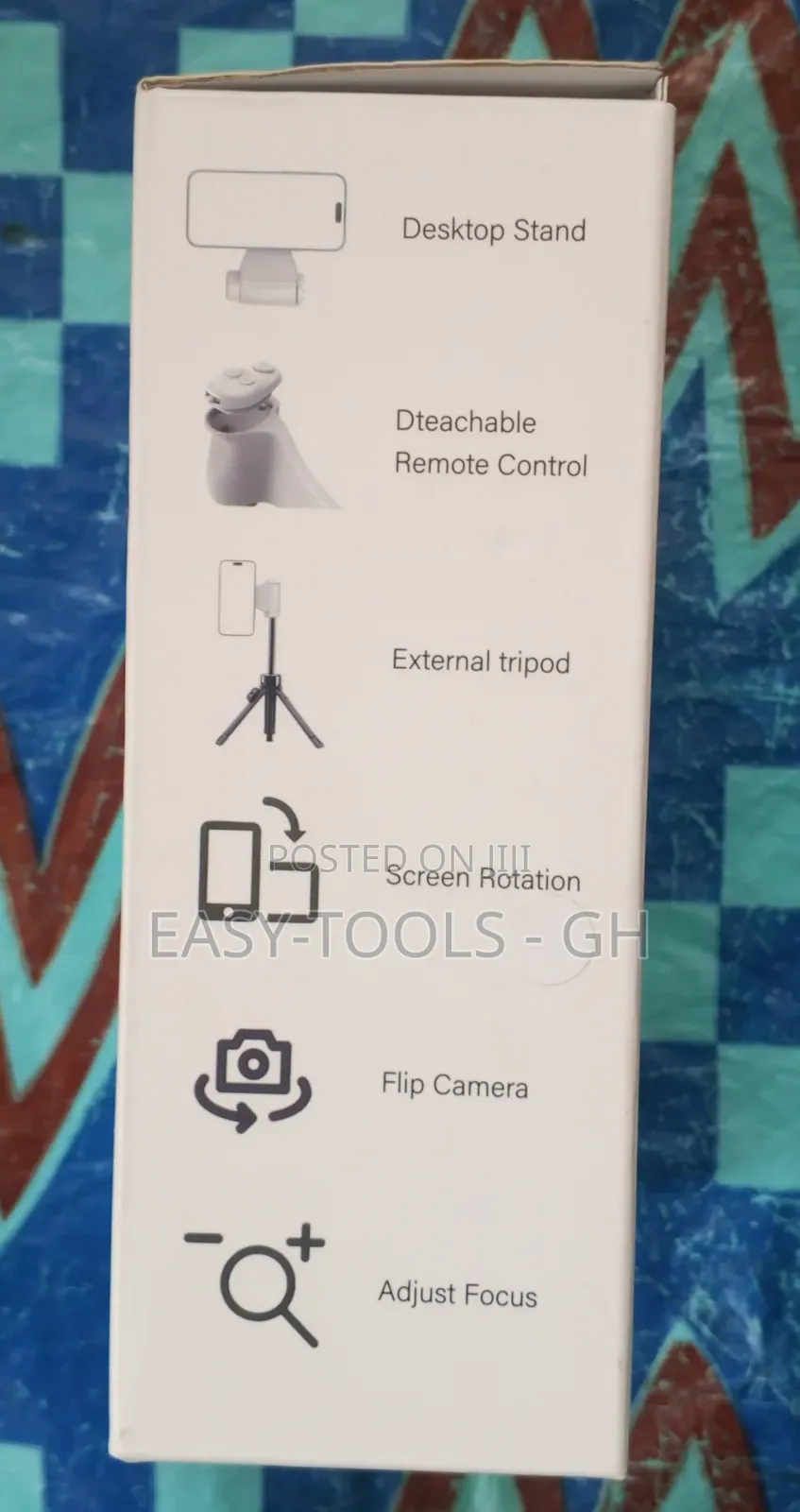 Magnetic Phone Camera Grip D15