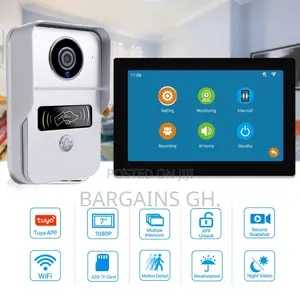 Tuya Smart Life 1080P Two-Wire Surveillance Video Intercom