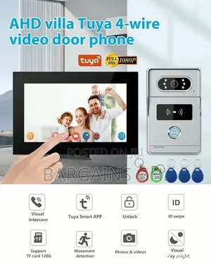 Tuya Smart Life 1080P Two-Wire Surveillance Video Intercom