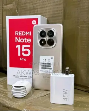 New Xiaomi Redmi Note 15 Pro 256 GB Silver